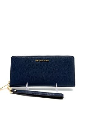 Michael Kors Large Continental Wallet Navy Blue